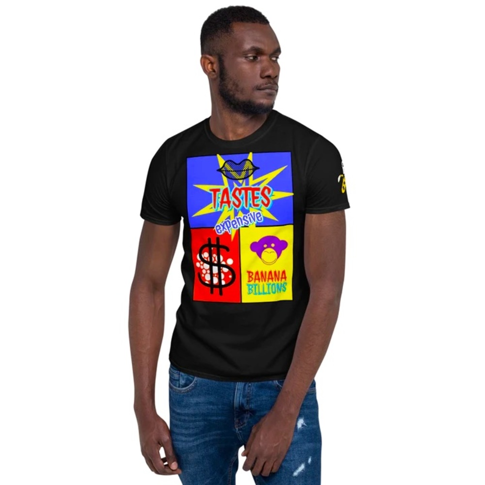 "Tastes Expensive" Graphic Short-Sleeve T-Shirt